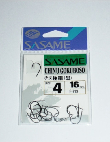 Anzol Sasame Chinu Gokuboso Ref: F-719 N4