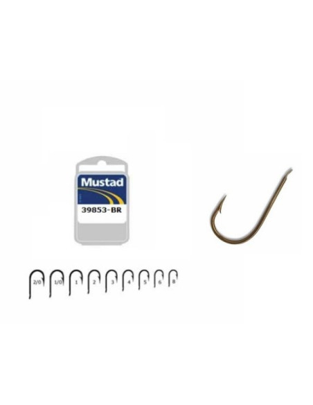 Anzol Mustad Ref:39853 N1/0