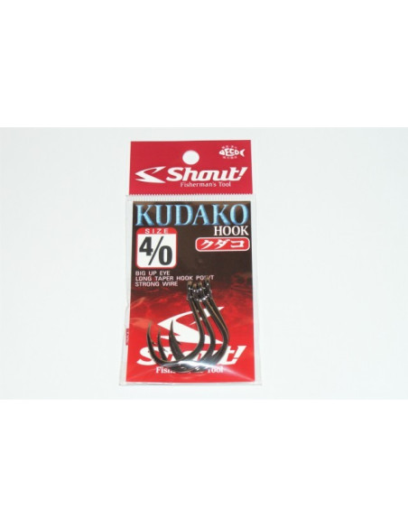 Shout Kudako Hook Black N4/0