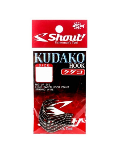 Shout Kudako Hook Black N5/0