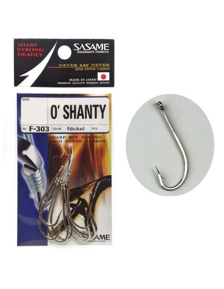 Anzol Sasame F-303 O´Shanty Nº2/0
