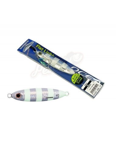 Shimano Ocea Flat Light 80g Cor: 001: Zebra
