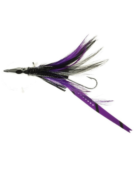 Williamson Diamond Jet Feather 127mm BLKPRPL
