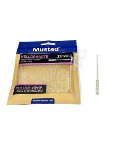 Mustad Aji Worm Hellgrammite 2inch (5.08cm) Cor: 001