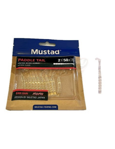 Mustad Aji Worm Paddle Tail 2inch (5cm) Cor: 001