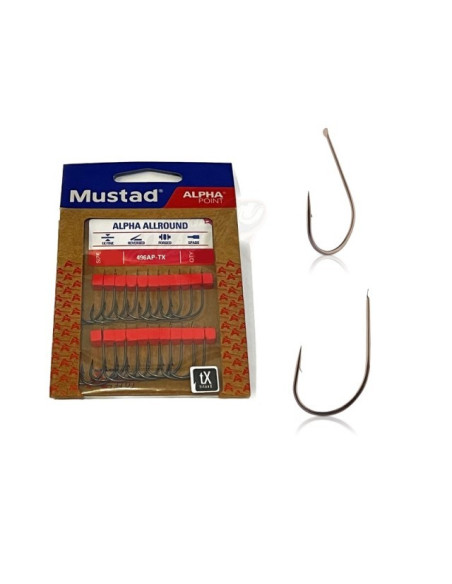 Mustad 496AP-TX Alpha Allround Nº4