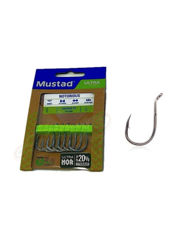 Mustad 10024UN-TS Notorious Nº2/0