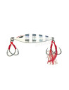 Mustad Mirotic Slow Jig 160g Cor: 002 (Silver Glow)