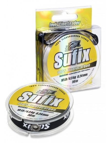 Sufix Invisiline 100% Fluorocarbon 0.52mm 50m
