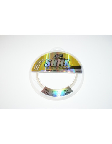 Linha Sufix 100% Fluorocarbon 0.71mm 20m