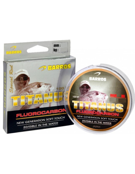 Barros Titanus Fluorocarbon 0.24mm 100m