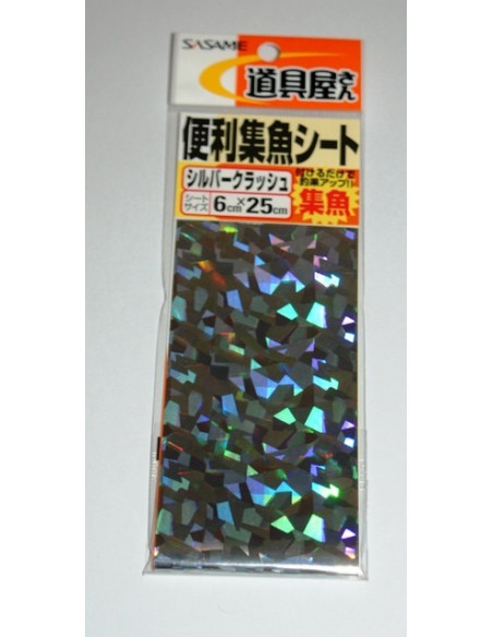 Sasame Holográfico Silver Crash