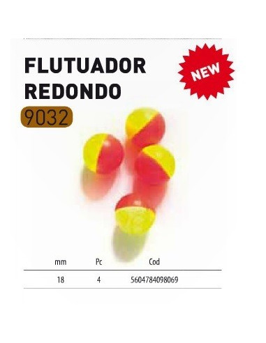 Flutuador Redondo 9032 Vega 18mm