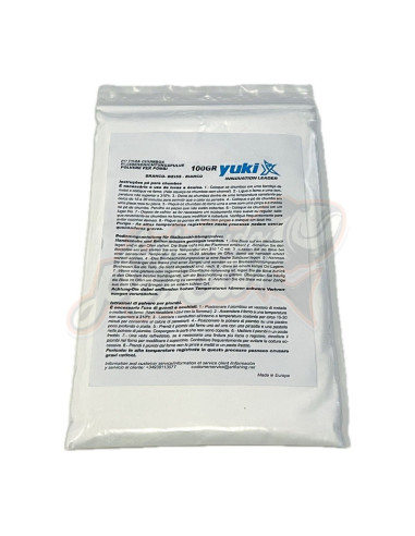 Pó Plastificante 100gr Branco Yuki