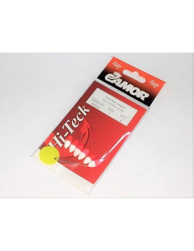 Oval Float Stopper Camor Red+White Nº1