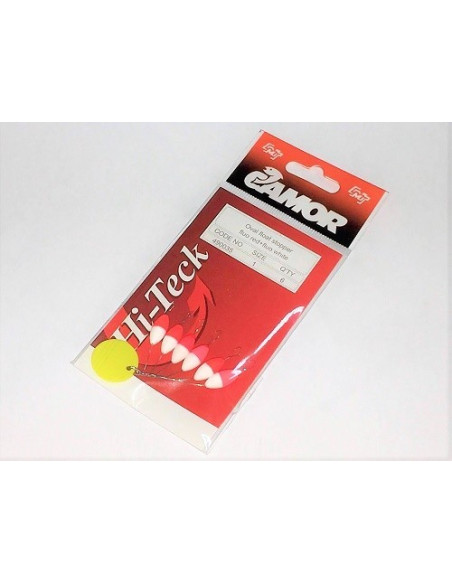 Oval Float Stopper Camor Red+White Nº1