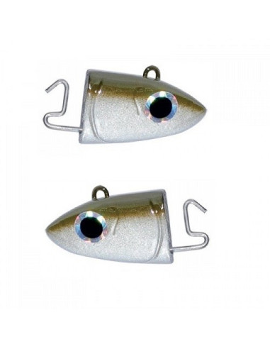 Cabeçote Fiiish Off Shore 40g Kaki/Silver