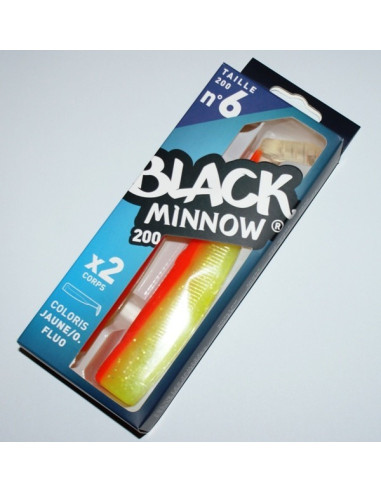 Fiiish Black Minnow 200 Orange/Yellow
