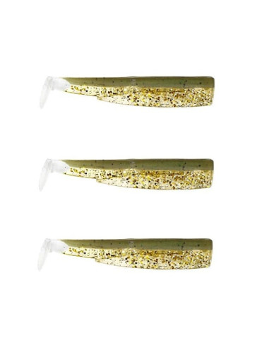 3 Corpos Fiiish Black Minnow 140mm Cor:Kaki Glitter