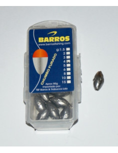 Chumbo Furado Barros (oval) 4gr