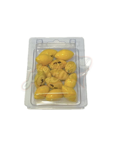 Olivas Plastificadas 35gr 500gr Amarelo