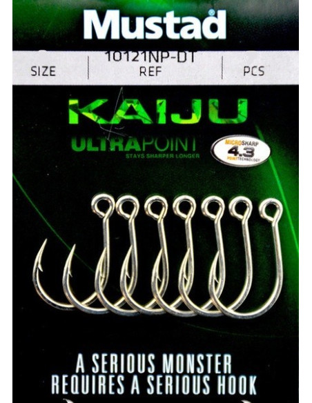 Mustad Kaiju 10121NP-DT Nº5/0