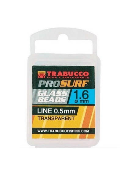 Trabucco  Glass Beads 1.6mm Transparente