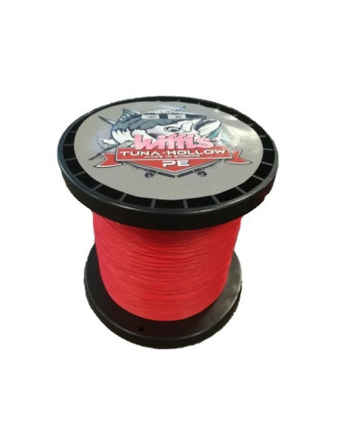 Wiffis Tuna Hollow 16x 0.70mm 1100Yds 250Lbs Vermelho