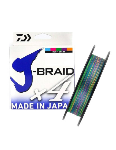 Daiwa J-Braid X4 0.25mm 150m Multicolor