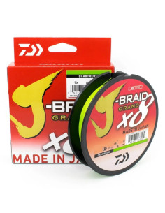 Daiwa J-Braid Grand x8 0.20mm 135m Chartreuse
