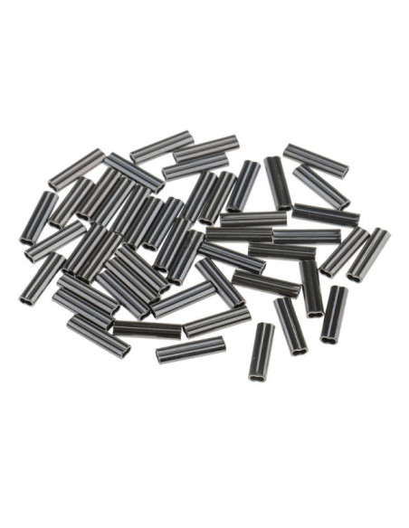 Aluminium Climps Double Piranha 2.3mm 100pcs