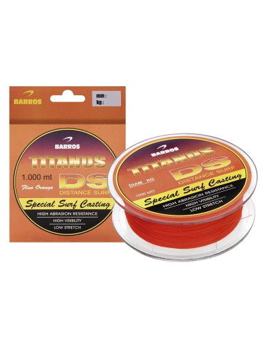 Barros Titanus Distance Surf DS 0.18mm 1000m