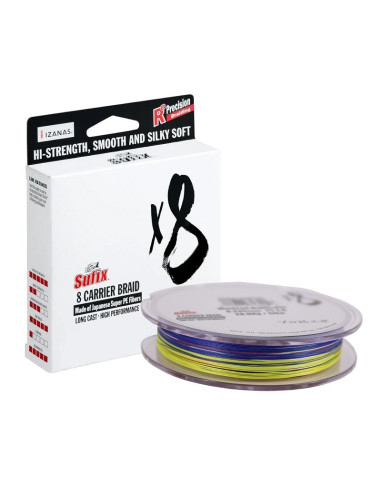 Sufix X8 0.185mm 300m Multicolor