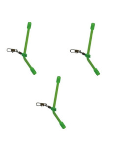 Tortue Coulisseau Tube Phosp. 7cm 3pcs