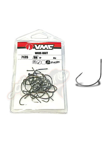 VMC 7135BN Wide-Bait Nº1/0 20pcs
