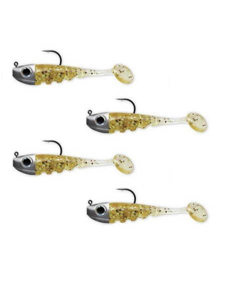 Delalande Toupti Shad 3cm 2gr Cor:053 (Light Gold)