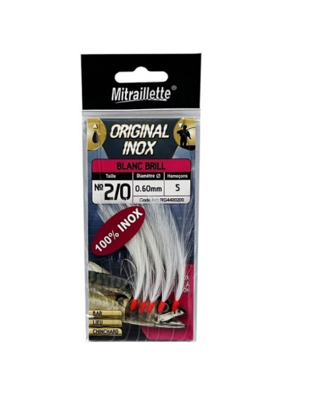 Mitraillette Original Inox Blanc Brill Nº2/0
