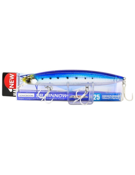 Hardcore F1267 Sonic Boom Minnow 125S Cor: HIW