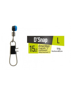 Daiwa Sliding Snap Swivel C Tam. S