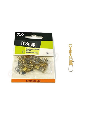 Destorcedor Daiwa C/ Alfinete Essential Sea Nº6