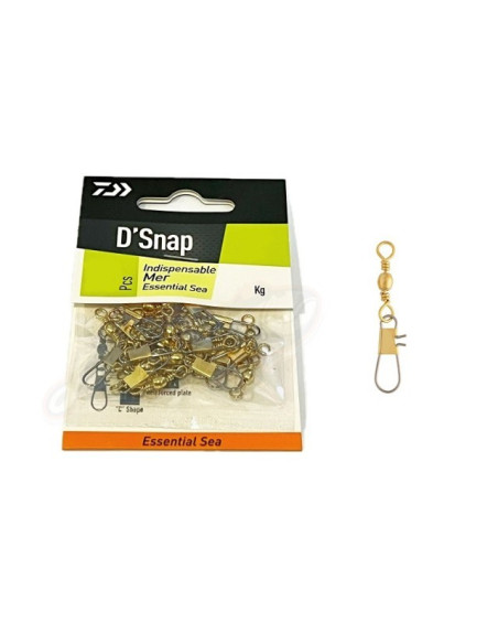 Destorcedor Daiwa C/ Alfinete Essential Sea Nº6