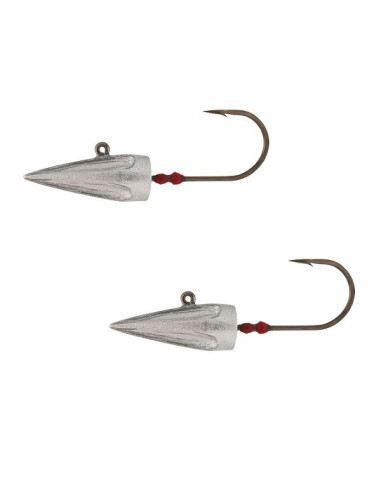 Cabeçote Daiwa Jig Head Darting 2 17g Silver Glit.