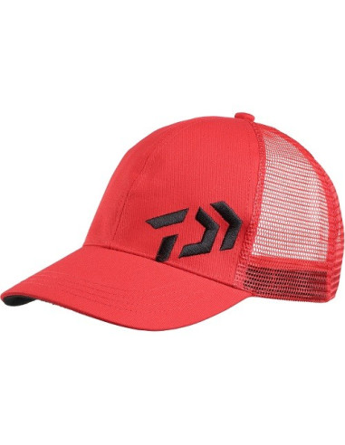 Boné Daiwa Classico Malha Vermelho