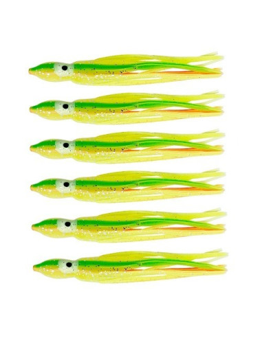 Polvo Daiwa 3.5 YRBC-Yellow Red Blue Clear