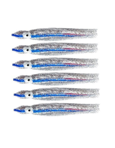 Polvo Daiwa 3.5 SPBW-Silver Pink Blue White