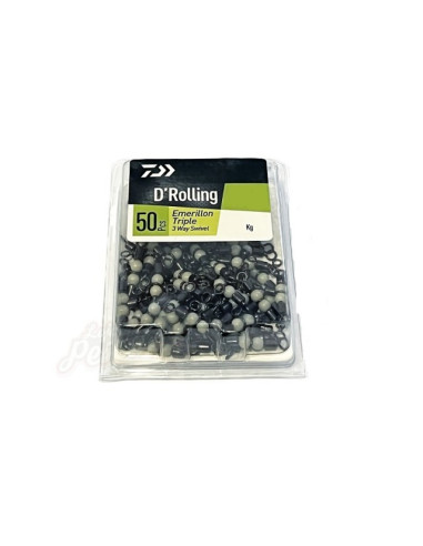 Daiwa Triple Way Swivel Tam. XXL 50pcs