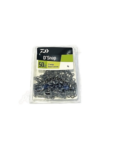 Daiwa Double Way Swivel Tam. 1/2 50pcs