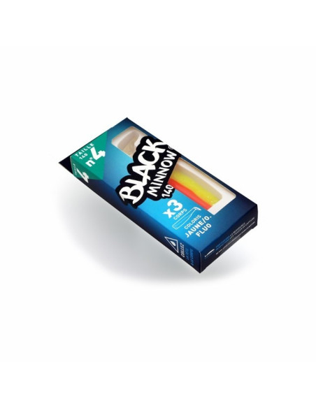 Fiiish Black Minnow 140 Orange Yellow