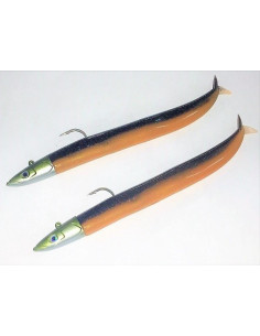 Fiiish Crazy SandEel Double Combo 180 35gr Dark Eel