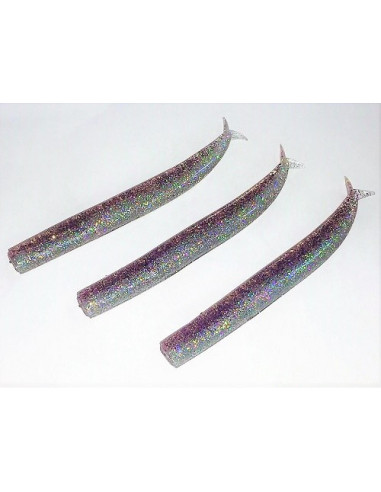 Fiiish Crazy SandEel 180 Purple Glitter